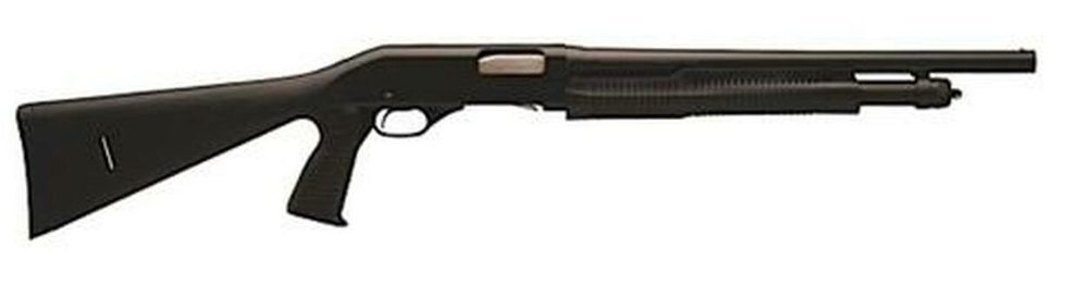 Stevens 320 Security Pump 12 ga 18.5" Synthetic Stock, PG, Rail