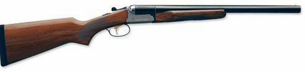 Stoeger Coach Gun Supreme Sxs, AA-Grade Gloss Walnut, Blue/Stainless Receiver 12 Ga, 20" Barrel
