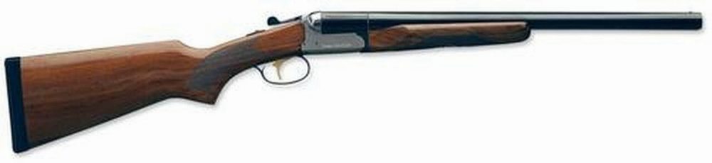 Stoeger Coach Gun SxS 12 Ga, 20" Barrel, AA-Grade Gloss Walnut, Polished Nickel