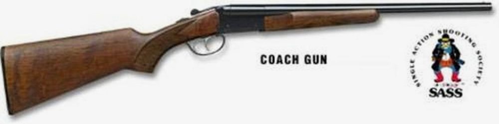 Stoeger Coach Gun SxS ,A-Grade Satin Walnut, Blue 12 Ga, 20