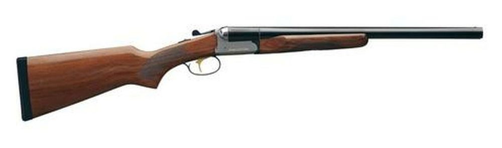 Stoeger Coach Gun Sxs, Aa-Grade Gloss Walnut, Blue 20 Ga, 20