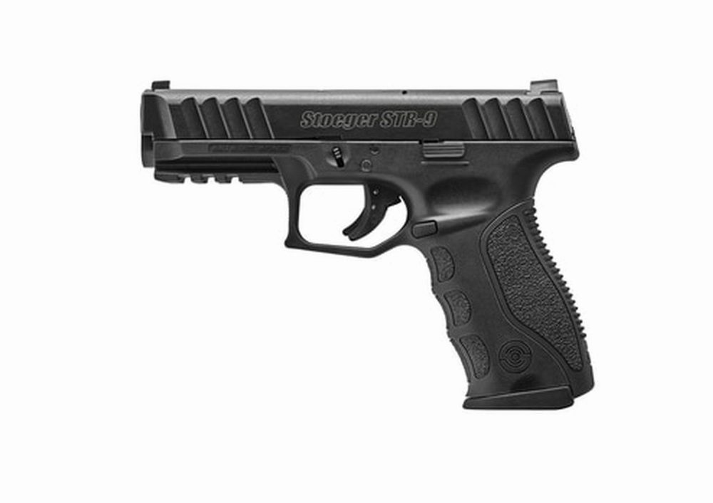 Stoeger STR-9 9mm, 4.17" Barrel, Striker-Fired, Black, 1 15rd Mag & Medium Backstrap