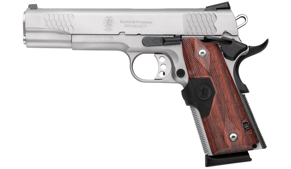 SW1911 CT E-Series .45 ACP Stainless Pistol