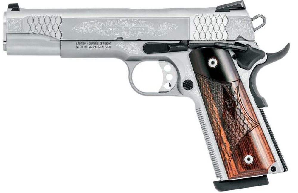 Smith & Wesson SW1911 Engraved .45 ACP Pistol