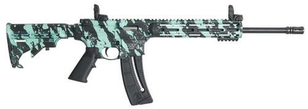 Smith & Wesson M&P1522 Sport 22LR Robin's Egg Blue