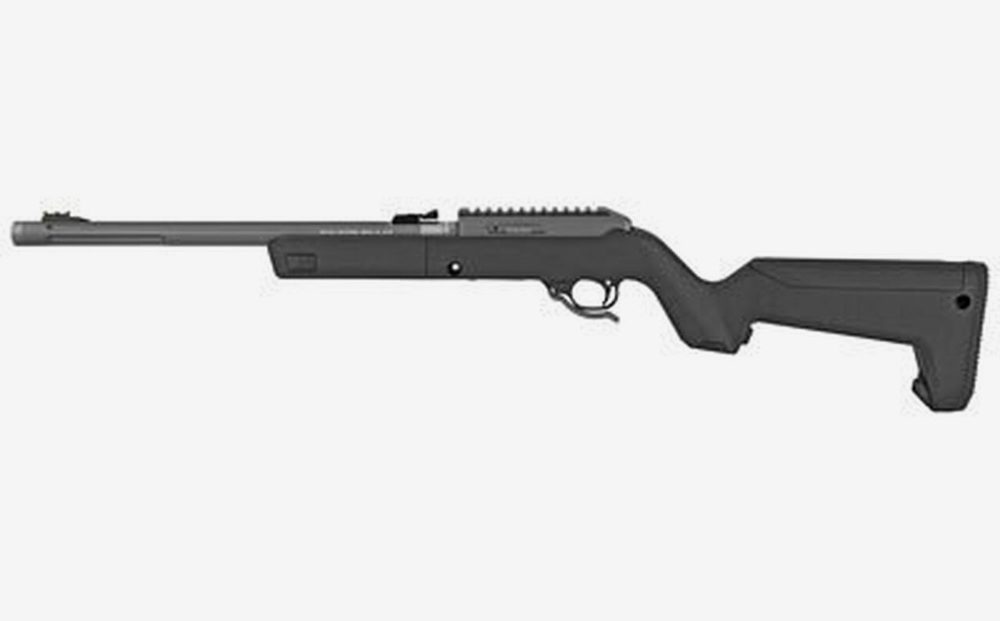 Tactical Solutions X-Ring Takedown VR, Magpul X-22 Backpacker Stock, Gun Metal Gray Takedown Action / Black Stock 22LR