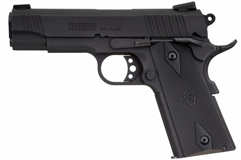 Taurus 1911 Commander 9mm, 4.20" Barrel, Black