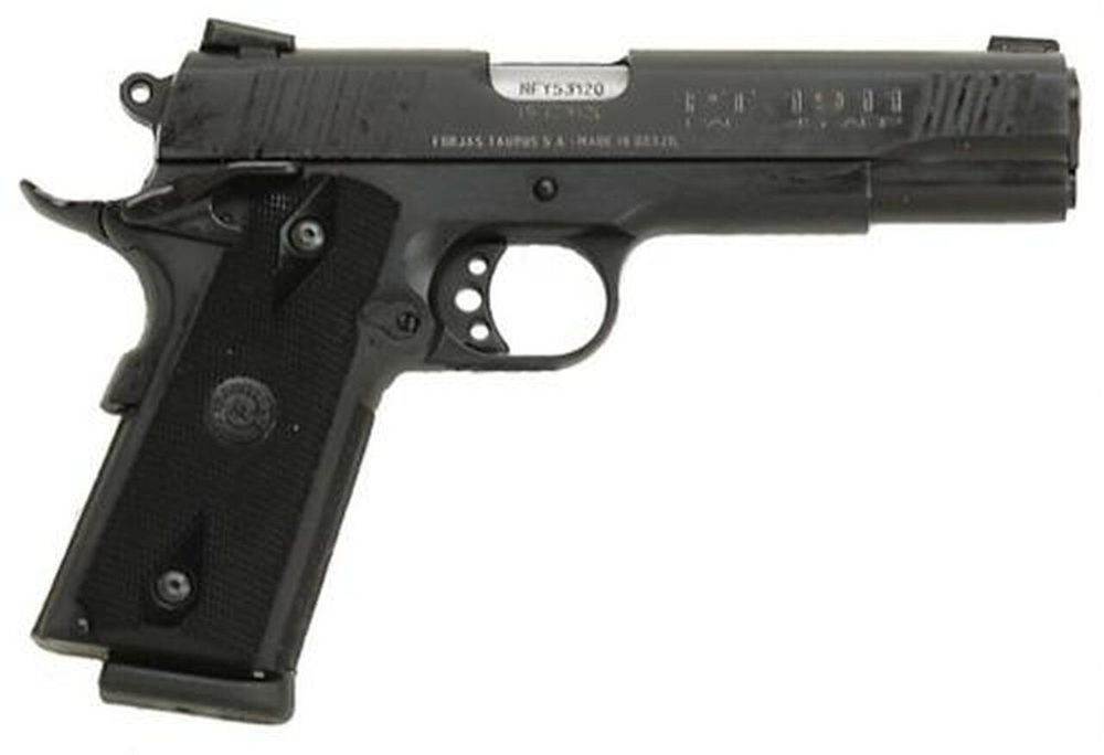 Taurus 1911 .45 ACP Blued Steel Pistol with Novak Sights