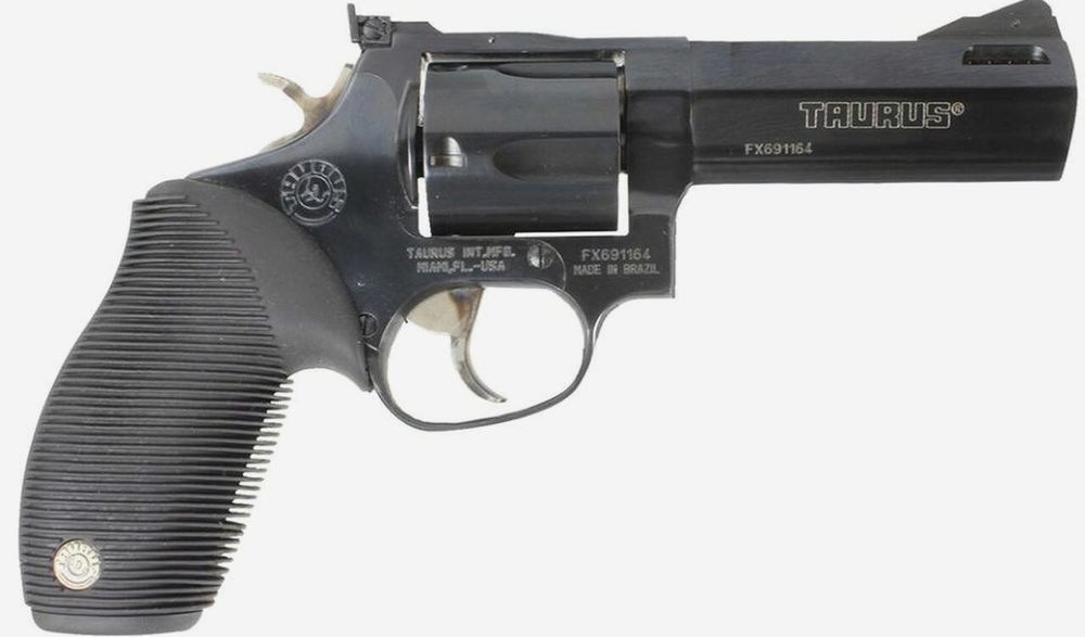 Taurus 44 Tracker 44 RemMag 4" Barrel Adjustable Sights Ported Ribber Grip SS Finish 5rd