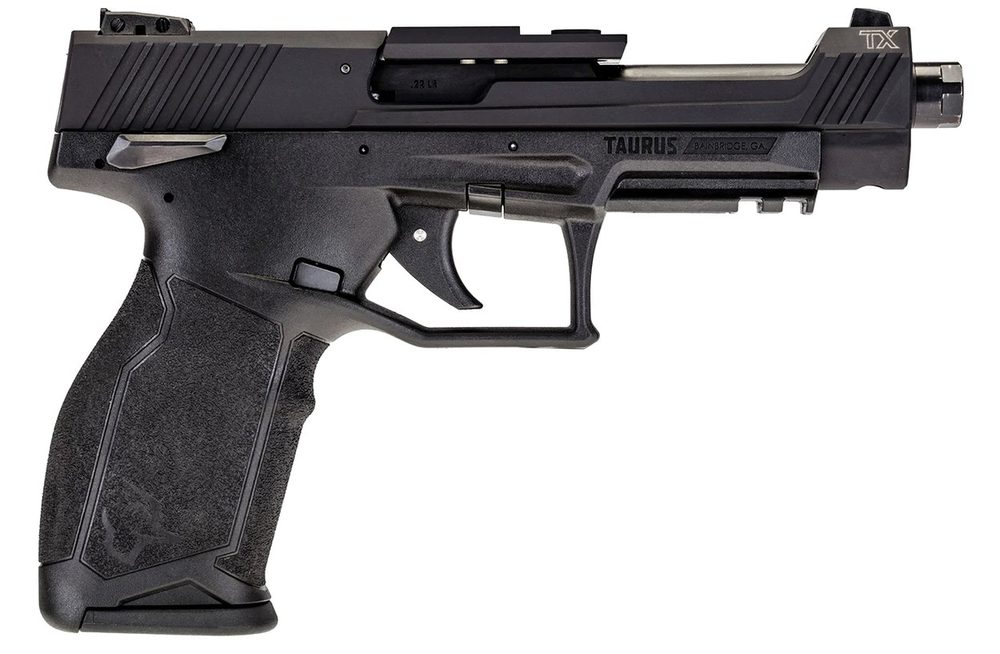 Taurus TX22 Competition 22 LR, 5.25" Threaded Barrel, Black, Optic Ready, 10rd