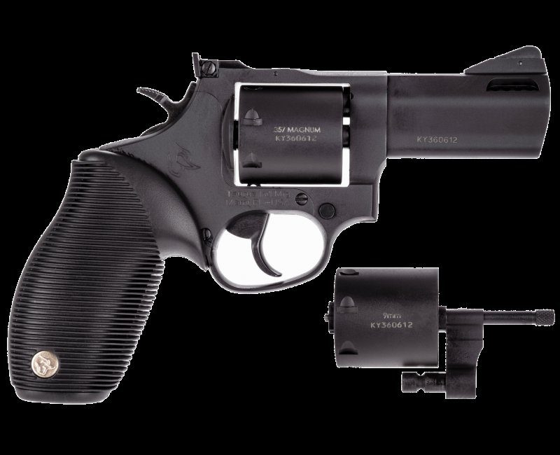 Taurus 692 Standard, .38 Special / .357 Mag / 9mm, 3" Barrel, 7rd, Black