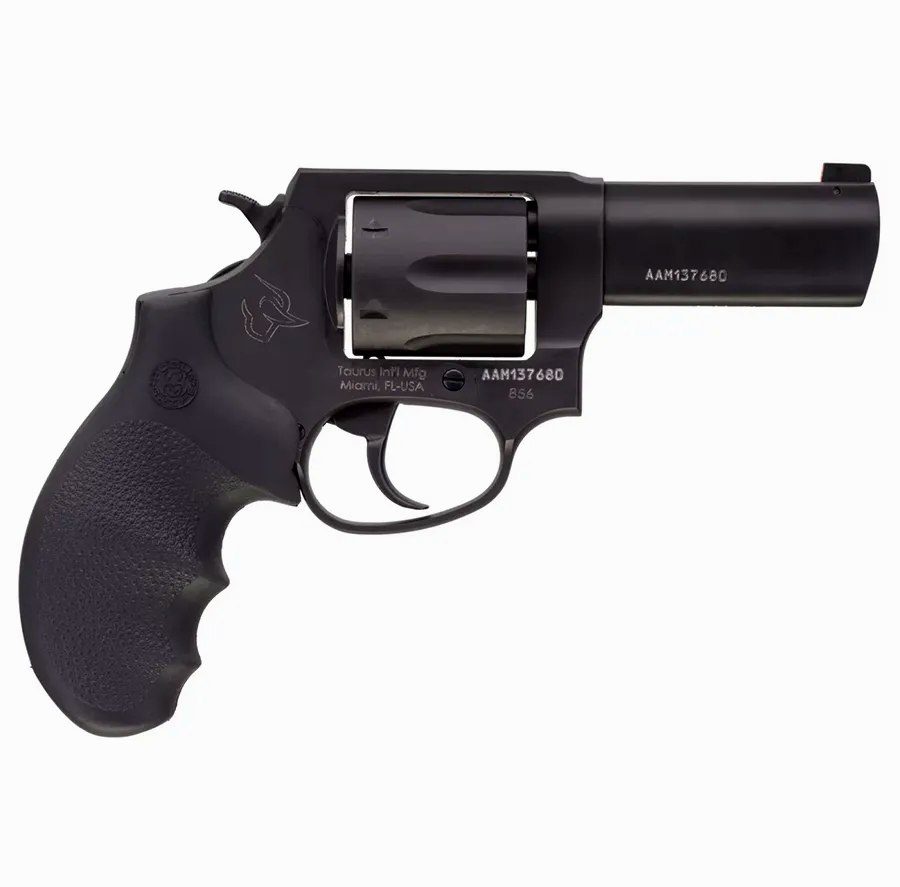 Taurus 856 .38 Special, 2" Barrel, Fixed Sights, Black Pearl Grip, Matte Black, 6rd
