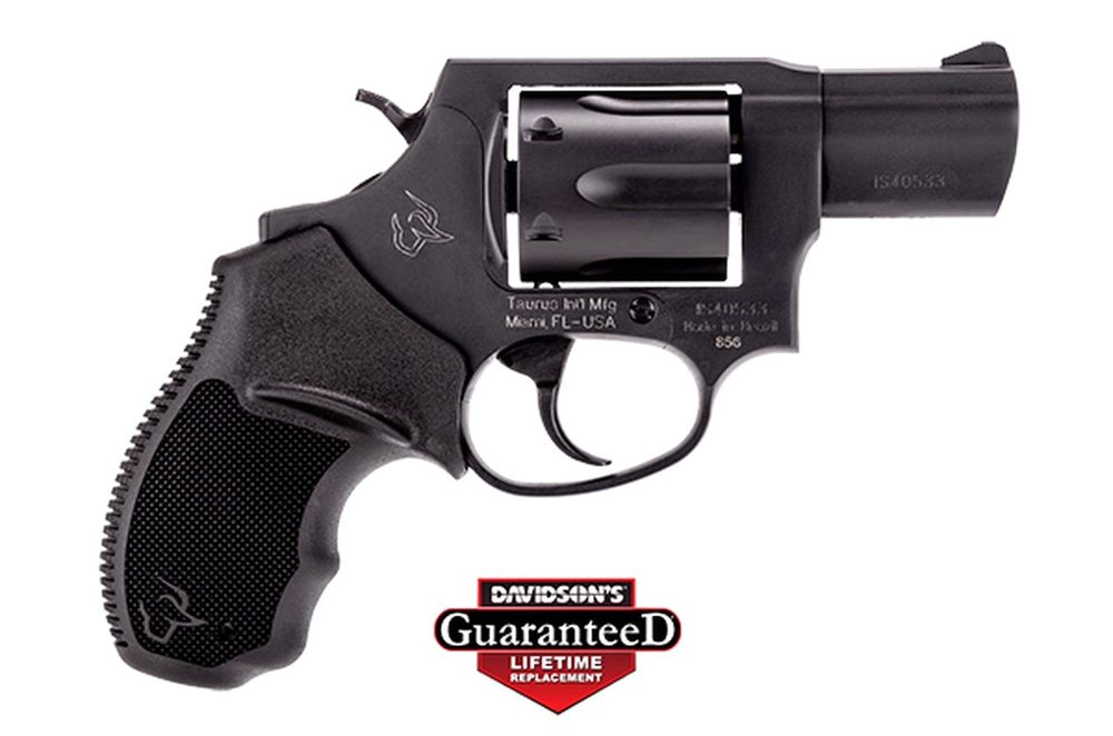 Taurus, 856CH, Revolver, 38 Special, 2" Barrel, Steel Frame, Stainless Finish, Rubber Grips, Fixed Sights, 6Rd