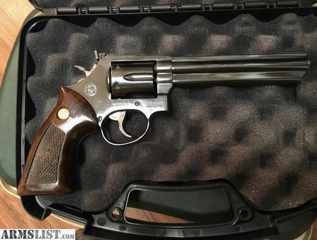 Taurus 669 Used .357 Mag, 6" Barrel, Wood Grips, Blued, 6rd