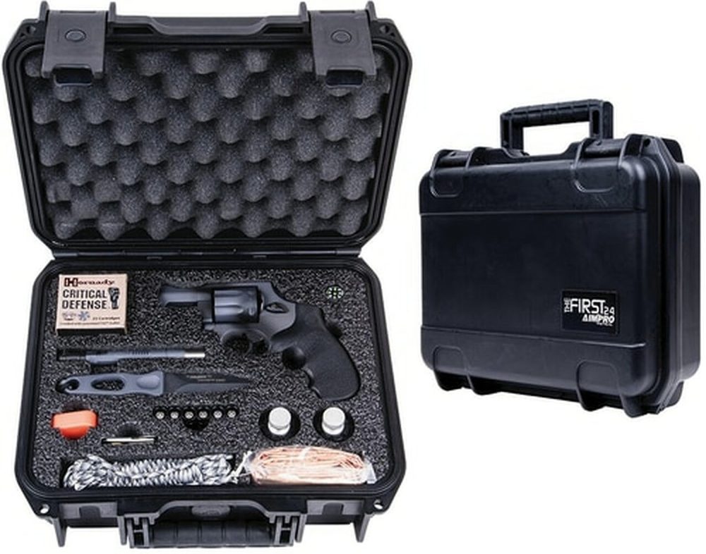 Taurus First 24 617 Gun Survival Kit 357Mag, 2" Barrel, 7rd, Case