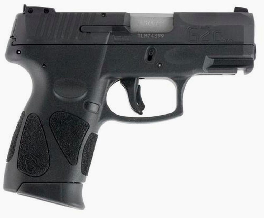 Taurus G2c, 9mm, 3.25" Barrel, 10 rd, Black