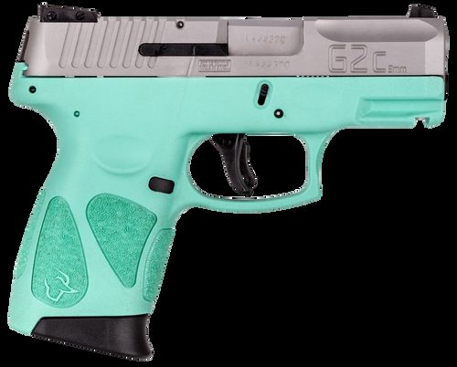 Taurus G2C Pistol 9mm, 3.26" Barrel, Cyan