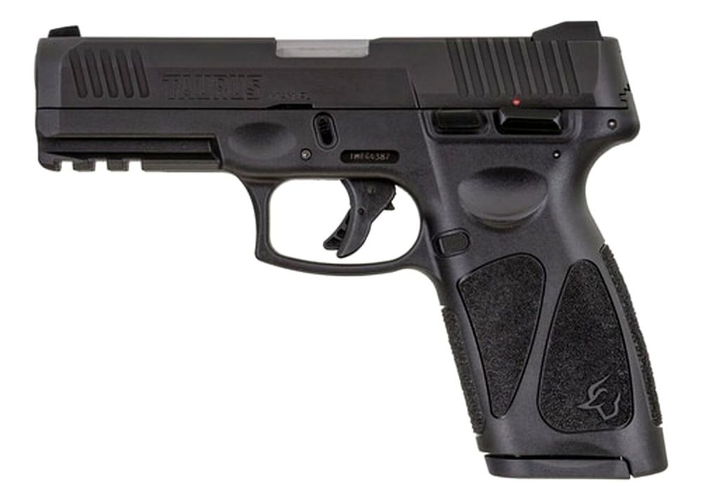 Taurus G3 9mm, 4" Barrel, Manual Safety, 3-Dot Sight, Black, 15rd/17rd