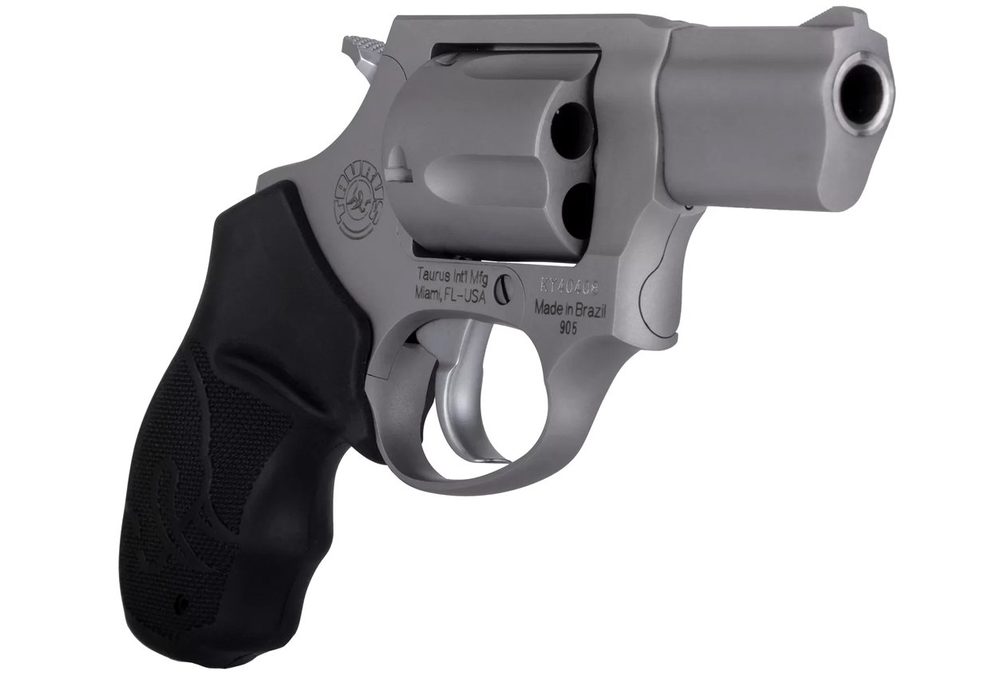 Taurus Model 65 Standard 357 Mag 4" Barrel, Fixed Sight, Rubber Grip, Matte SS Finish, 6rd