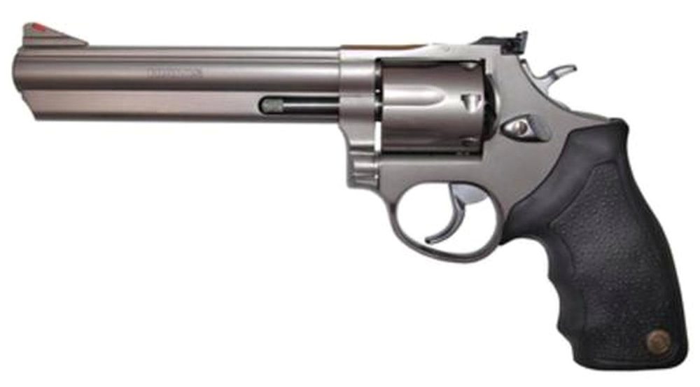 Taurus Model 66 Standard 357 Mag/38 Spec 6" 7rd Adjustable Sight Black Synthetic Grip Blued