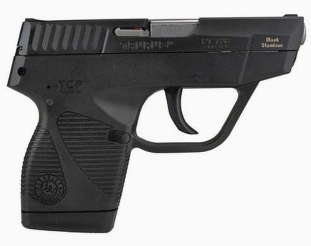 Taurus Model 738BSS TCP, 380 Compact Pistol/3.3", Black SS, Extended Mag