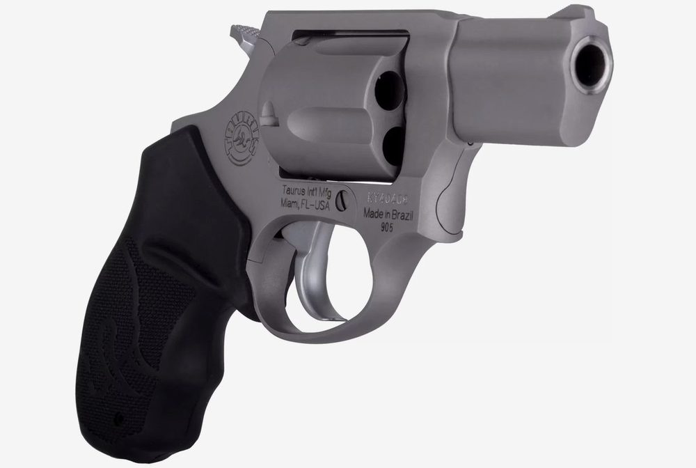 Taurus Model 905 Standard 9mm, 2" Barrel, Fixed Sight, Rubber Grip, Matte SS, 5rd
