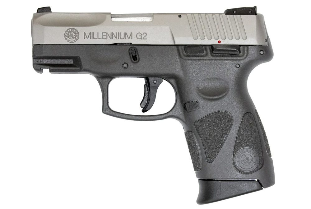 Taurus PT-140 Millennium G2 40 S&W 3.2" Barrel, Black Poly Grip SS, 11rd