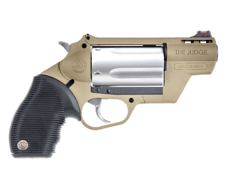 Taurus Public Defender Polymer, .410/.45 Colt, 2", Flat Dark Earth