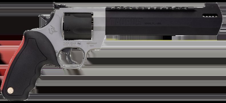 Taurus Raging Hunter, .454 Casull, 8.375" Barrel, 5rd, SA/DA, Stainless/Black