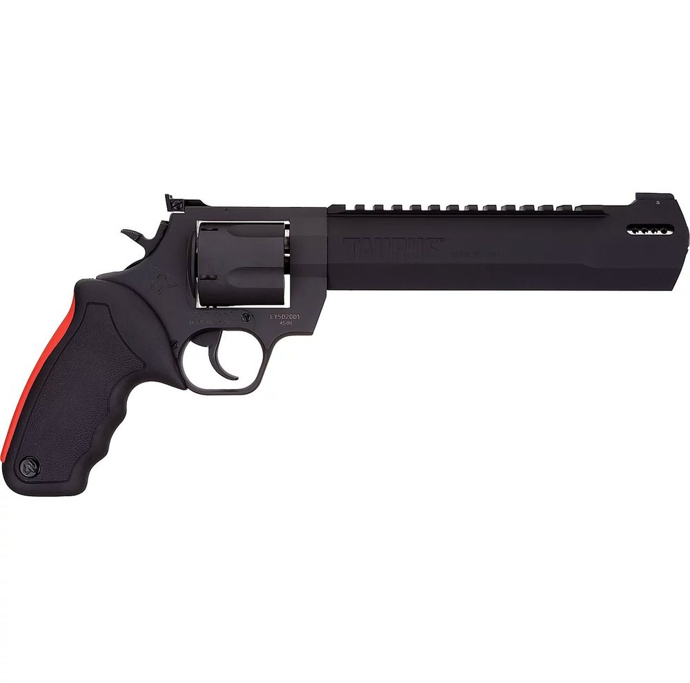 Taurus Raging Hunter Revolver 454 Casull, 6.75" Barrel, Rubber Cushion Insert Grip, Stainless, 5rd