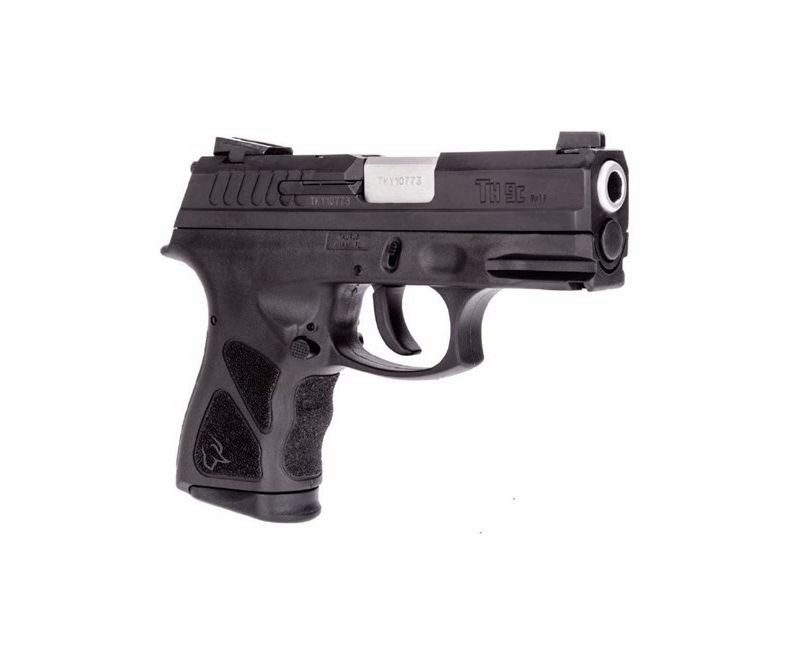 Taurus TH9 Compact, 9mm, 3.54" Barrel, 13rd/17rd, Black Slide, Brown
