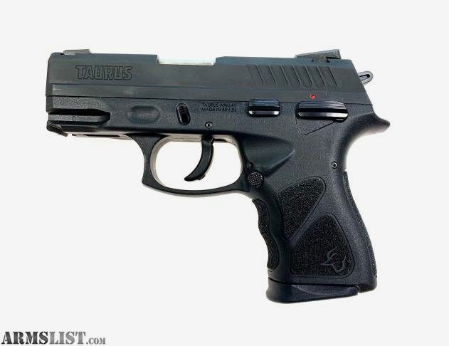 Taurus TH9C 9mm, 3.54" Barrel, Polymer Frame, Black/Gray Finish, 17Rd, 2 Mags