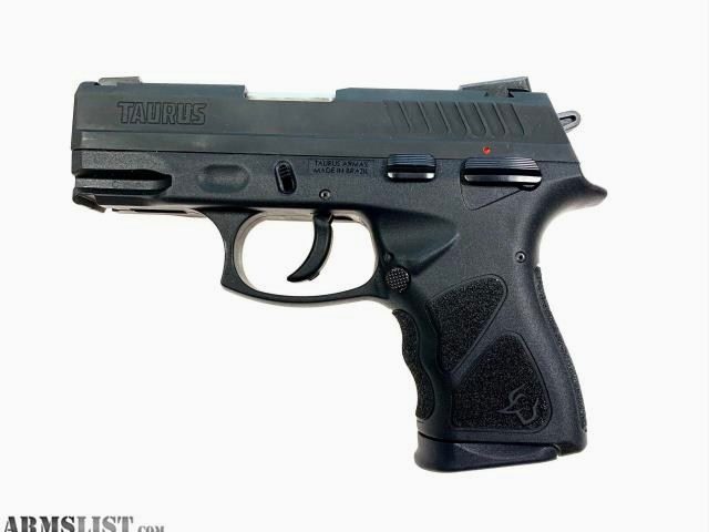 Taurus TH9C 9mm, 3.54" Barrel, Polymer Frame, Black/OD Green Finish, 17Rd, 2 Magazines