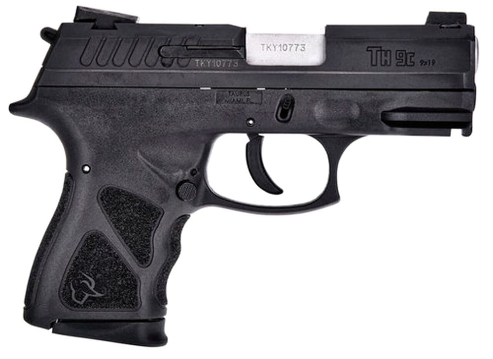 Taurus TH9C Compact 9mm 3.54" Barrrel Black Polymer Grip 13rd Mag