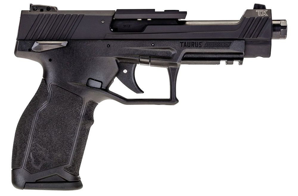 Taurus TX22 Competition .22 LR, 3-Dot, Optics Ready, Black, 3x 16rd