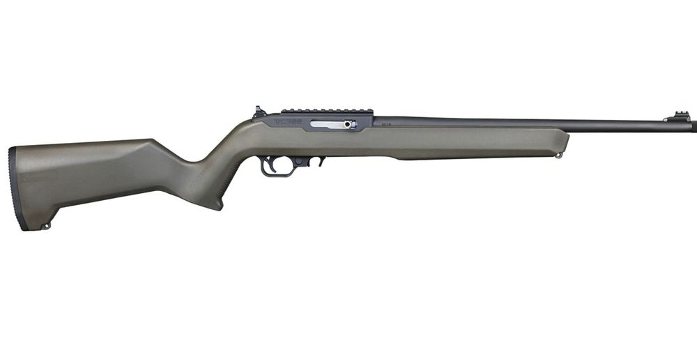 TCR-22 22LR Rimfire Rifle with OD Green Stock and Threaded Barrel