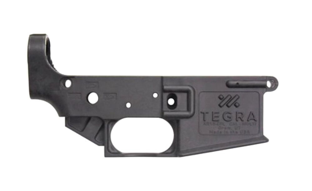 Tegra Arms Carbon Fiber Composite AR-15 Lower, Stripped