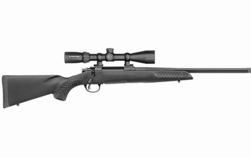 Thompson Center Compass II Compact Scoped 243 Winchester, 16.5" Threaded Barrel, Black, Synthetic Stock, 5rd