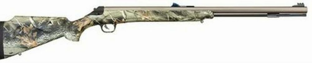Thompson Center 'Impact' Muzzle Loader, 50 Cal, 26", Weather Shield Finish, Hardwoods Camo Stock