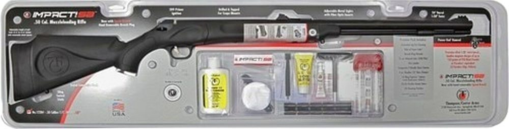 Thompson Center Impact SB 50cal 16" Barrel Black, Starter Kit