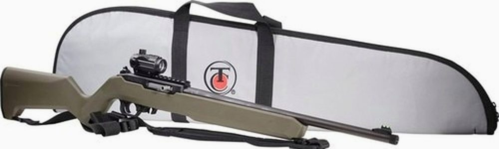 Thompson Center T/CR22 22 LR, 17" Threaded Barrel, Magpul, TC-101 Red/Green Dot, Rifle Case & Sling, 10rd Mag