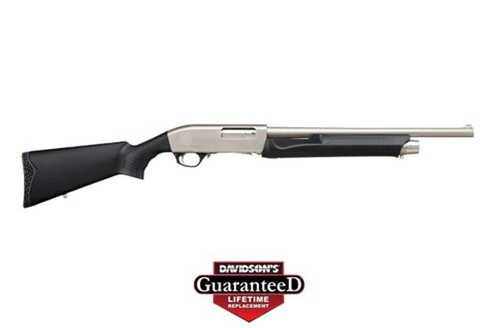 Titan Arms HDP Pump Shotgun 12g 18.5" Barrel Marine Nickel Bead Sight 5rd