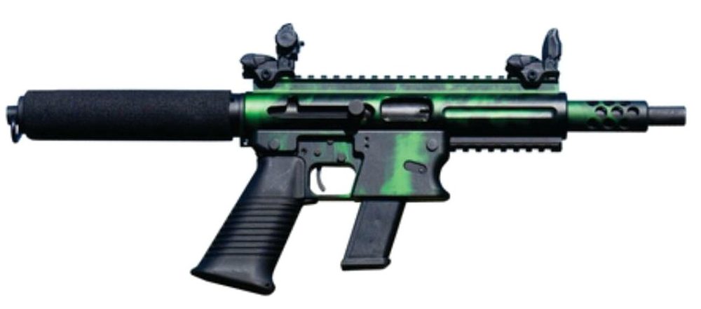 TNW Aero Survival Pistol 45 ACP 6.5" Barrel Tiger Green 13rd