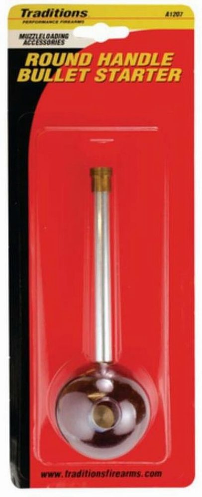 Traditions Black Powder Ball Starter with Woodrd Handle