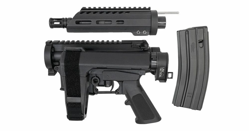 Transporter 300 Blackout Side Folding AR Pistol with 7.5 Inch Barrel