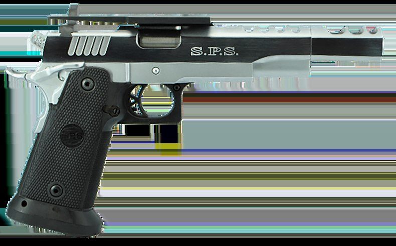Tristar SPS Vista Long 1911 Chrome .38 Super