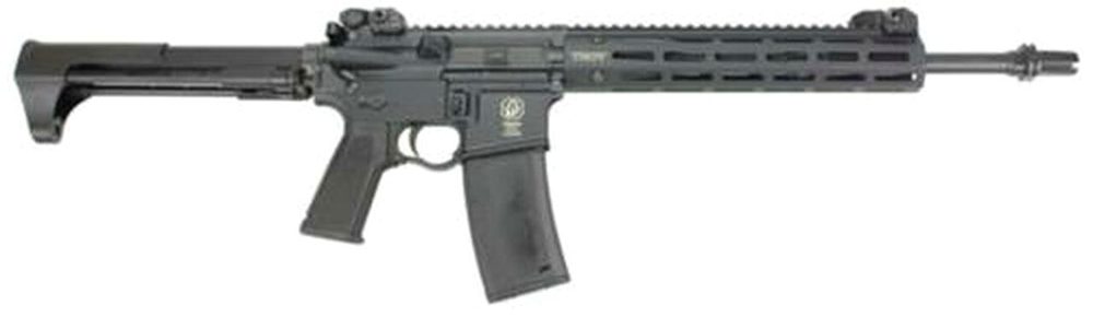 Troy M7A1 Carbine SA 223/5.56 14" Barrel, Troy PDW Collapsing Stock, Black, 30rd