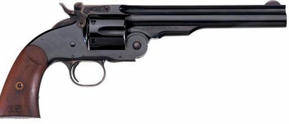Uberti 1875 No. 3 2nd Model Top Break 45 Colt, 7" Barrel, Blued, Walnut Grip, 6rd