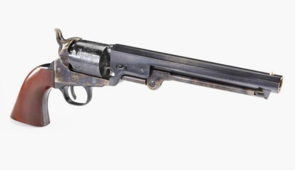 Uberti Colt 1851 Navy London Steel .36, 7.5" Barrel, Black Powder