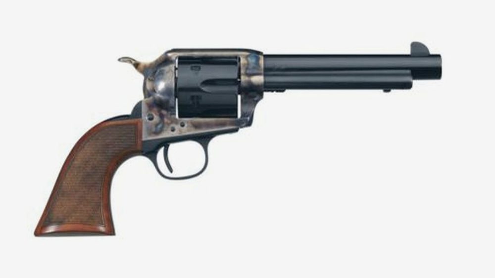 Uberti Short Stroke SASS Pro, .45 Colt, 5.5", 6rd, Walnut, Blued